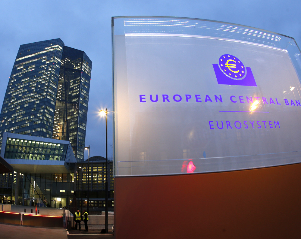 Beginning in March, the European Central Bank, headquartered in Frankfurt, will buy 60 billion euros' worth of government and corporate bonds each month in an effort to stimulate Europe’s ailing economy. Stocks in Europe and the U.S. rallied after the announcement.