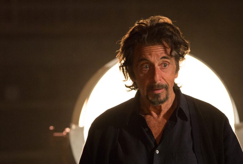 Al Pacino appears as Simon Axler in “The Humbling,” about an aging actor who is questioning his career.