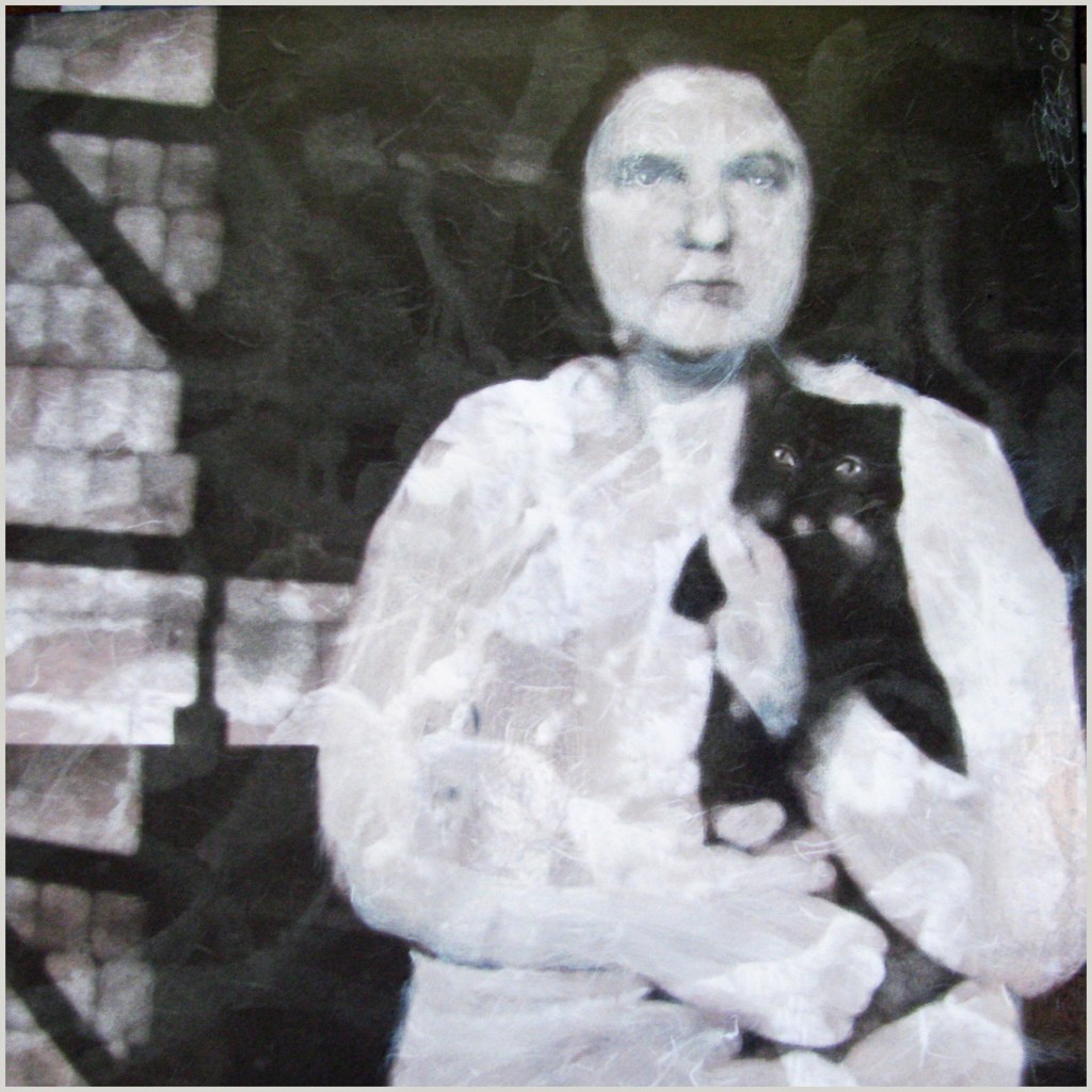 "Cat Woman" by Petrea Noyes of Lincolnville.