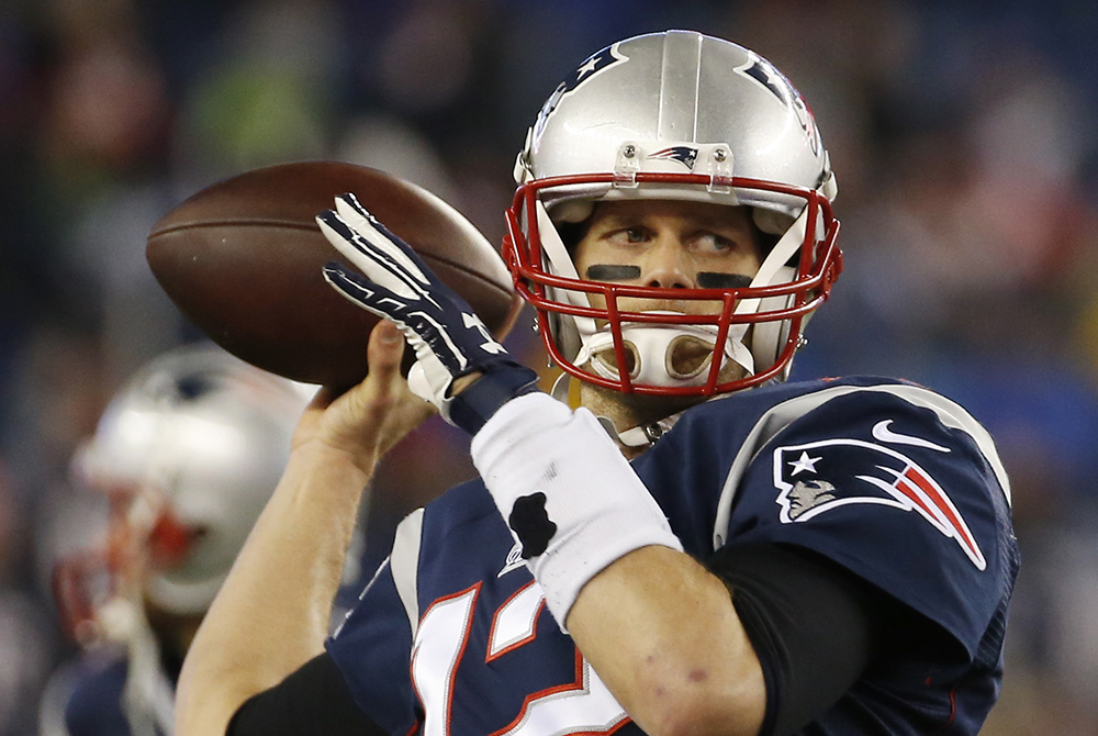 New England Patriots quarterback Tom Brady has laughed off the accusation that the Patriots used underinflated footballs, calling it "ridiculous." An NFL investigation released Wednesday says it is probable that employees did deflate balls.