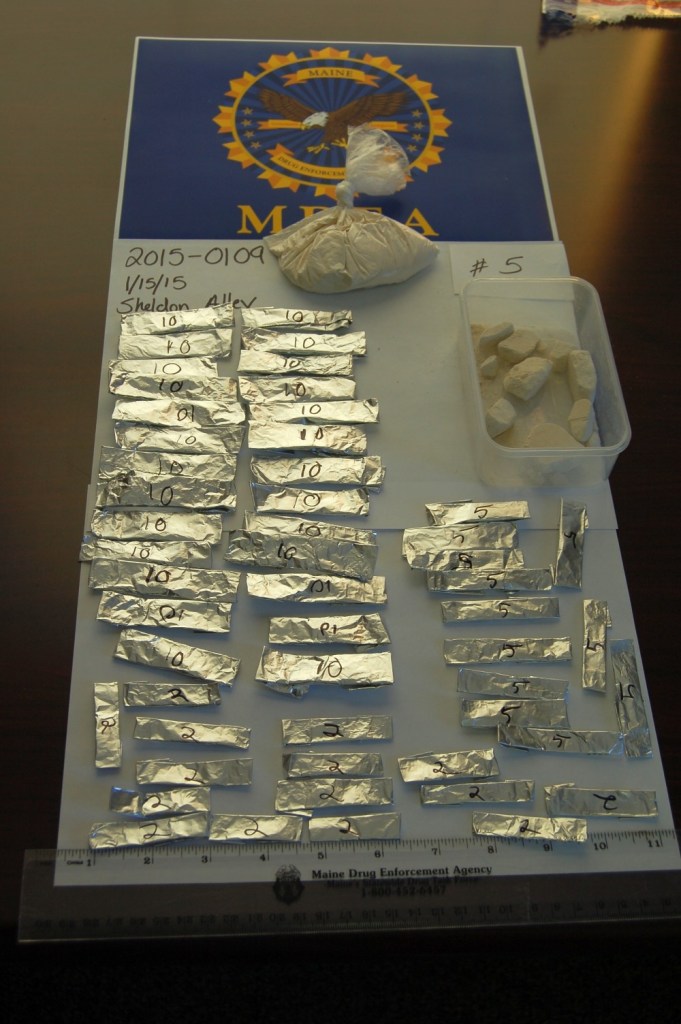 The Maine Drug Enforcement Agency said it seized $40,000 worth of heroin in an Eastbrook drug bust.