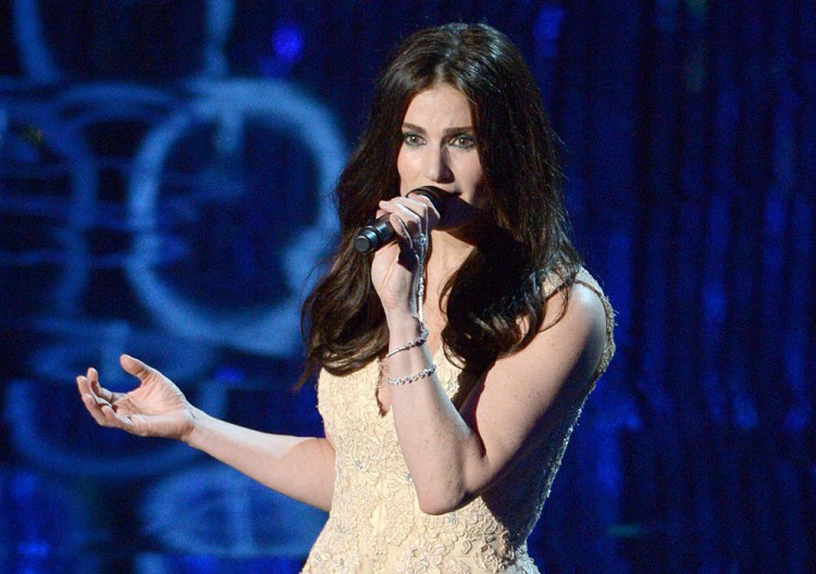  Idina Menzel performs "Let It Go," the hit song from "Frozen," during the Oscars last March. The Associated Press