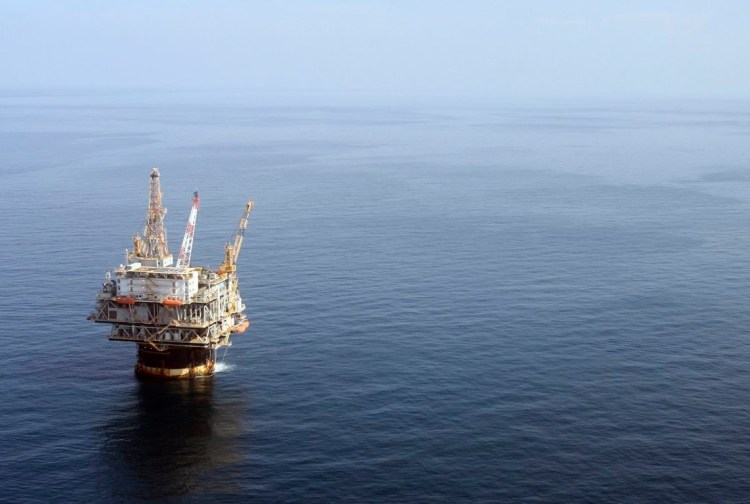 The oil industry applauds Obama's proposal, saying much of the U.S.'s offshore potential remains untapped. Production from offshore wells, like this one in the  Gulf of Mexico near New Orleans, accounts for 16 percent of the oil produced in the U.S. now.