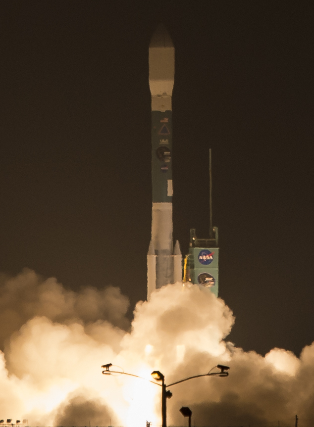 A Delta 2 rocket carrying the SMAP satellite launches early Saturday from California. The satellite will track soil moisture.