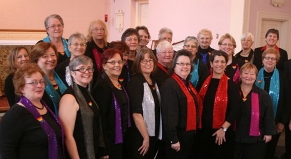 Women Singing Out! will present two 15th anniversary concerts in Portsmouth, N.H., on Saturday and Sunday.