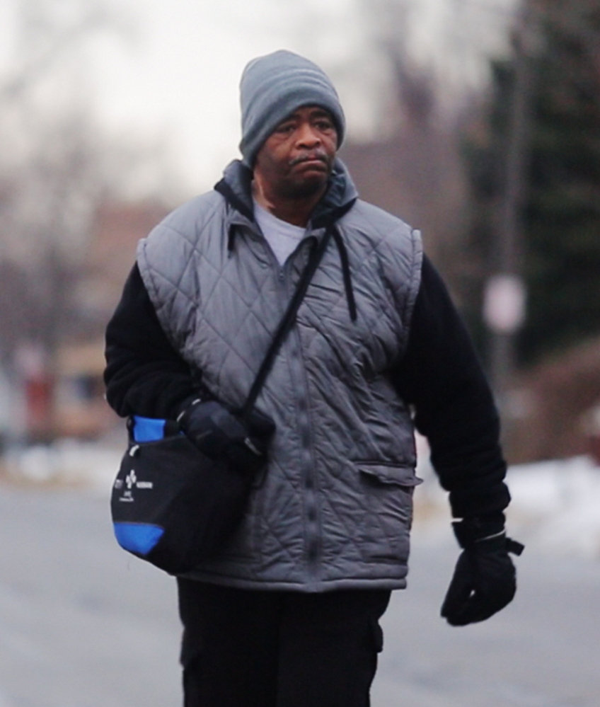 James Robertson, 56, says he wants a 24-hour bus system in the Detroit area to help people move around.