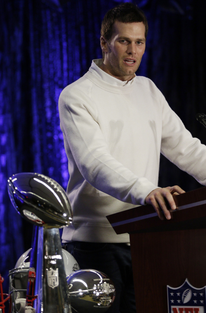New England Patriots quarterback Tom Brady won his third Super Bowl MVP and his fourth Super Bowl title on Sunday night. His joins Terry Bradshaw and Joe Montana as four-time Super Bowl winning quarterbacks.