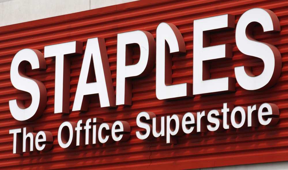 Staples said it will realize at least $1 billion in annual cost savings by the third full fiscal year after the transaction is complete. The Associated Press