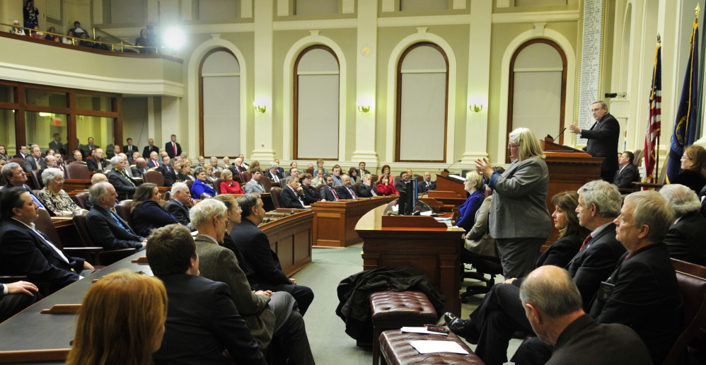 Gov. LePage gives the State of the State address on Tuesday evening before a joint convention of the Legislature. For his ideas to fly, the governor is going to have to win over a lot of people in that audience.