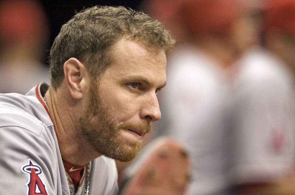 The Los Angeles Angels’ Josh Hamilton could be out of action for two months after surgery on his right shoulder, putting in doubt his availability for opening day.