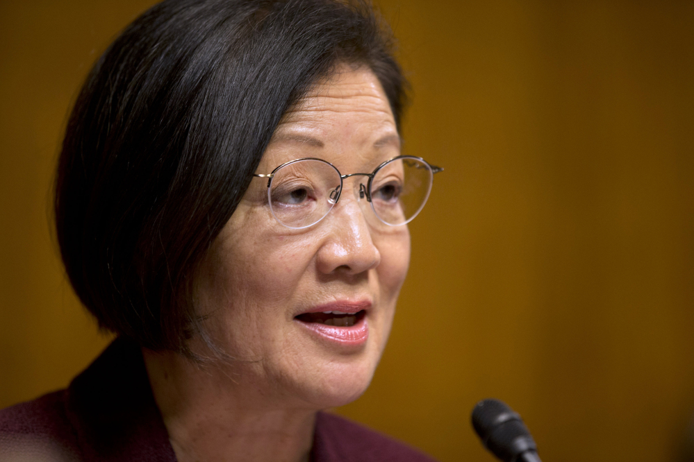Sen. Mazie Hirono, D-Hawaii, said, “This is like ‘Groundhog Day’ ” on Thursday, likening a vote on Homeland Security funding to a movie in which the protagonist is caught in a time loop and must repeat the same day again and again.