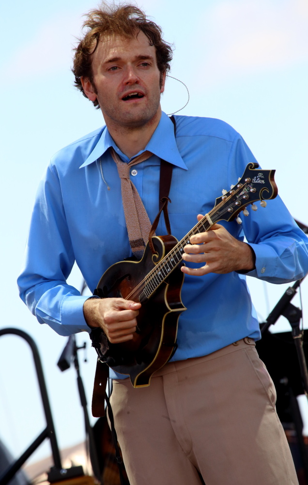 Chris Thile of the band Punch Brothers will host “A Prairie Home Companion” Saturday and Feb. 14.