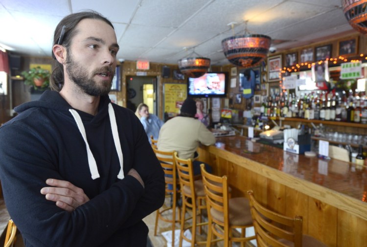 Dana Sangillo is a third-generation owner of Sangillo’s Tavern in Portland. “I think that by closing us down, the city is losing part of its charm,” he says.
John Patriquin/Staff Photographer
