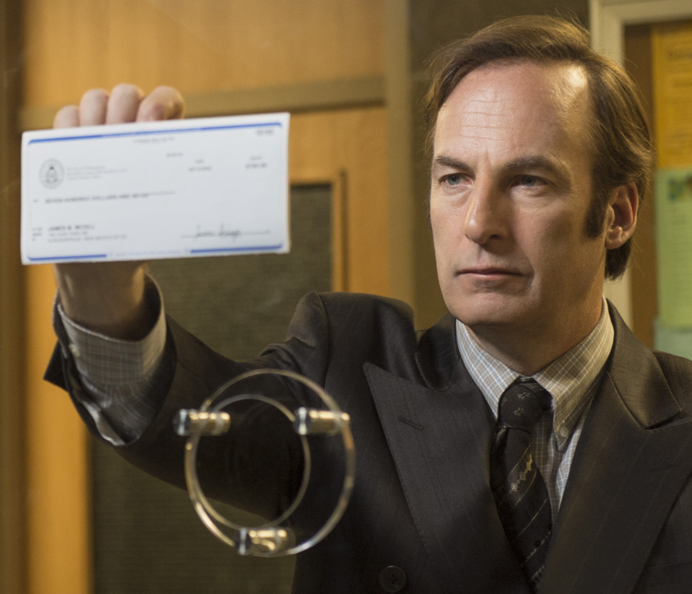 Bob Odenkirk portrays Saul Goodman in “Better Call Saul,” an AMC-TV series that officials hope could spark tourism in Albuquerque, N.M.