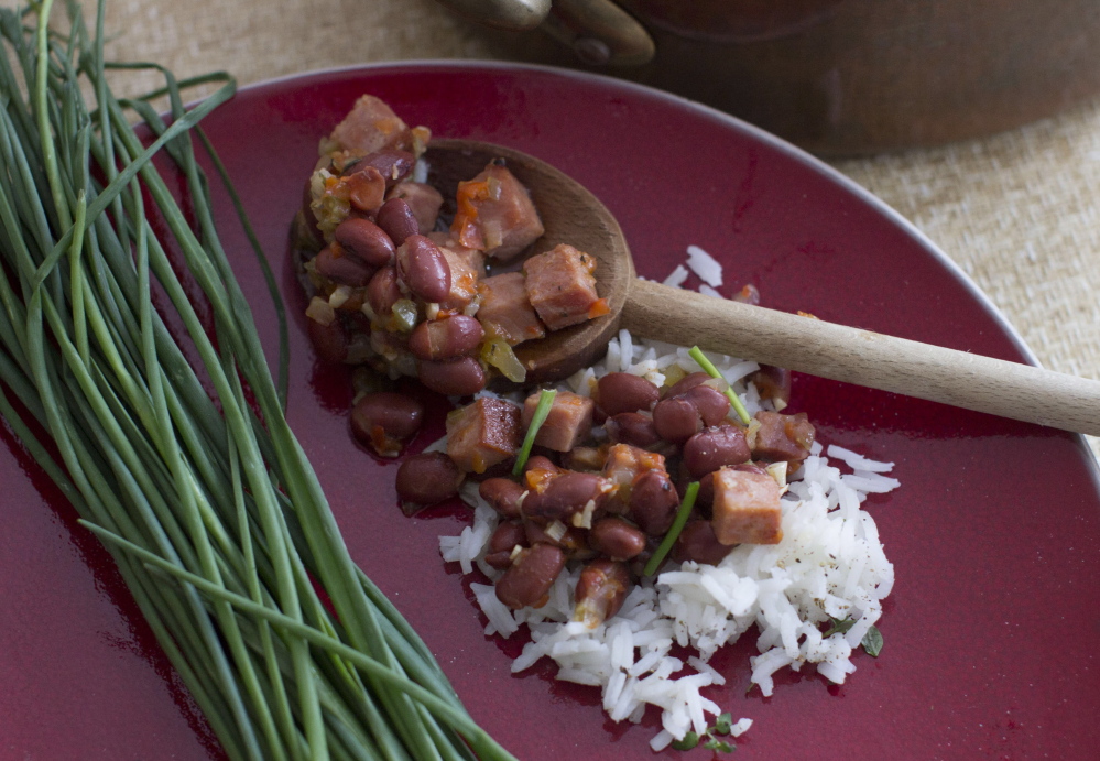 Red beans and rice together make a complete protein.