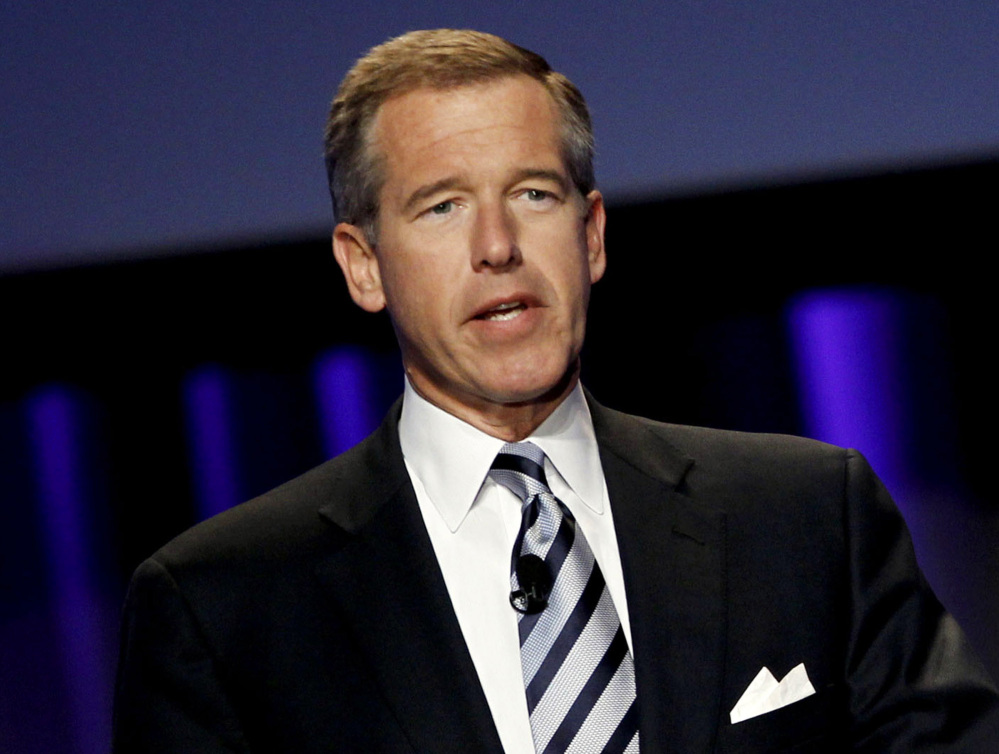 Brian Williams will no longer be the anchor of NBC's evening newscast. He's moving to MSNBC.