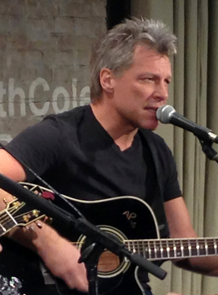 Jon Bon Jovi performs Thursday as part his acoustic music series.