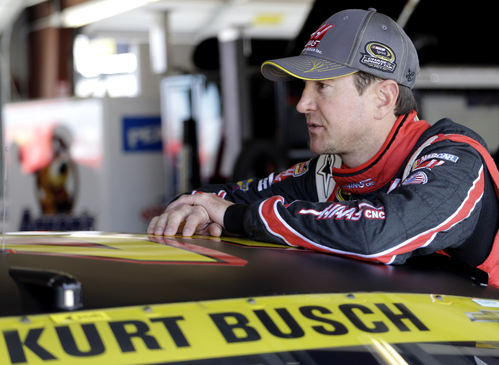 Kurt Busch was suspended indefinitely by NASCAR after a judge said the driver almost surely strangled and beat an ex-girlfriend last fall and there is a “substantial likelihood” of more domestic violence by him in the future.