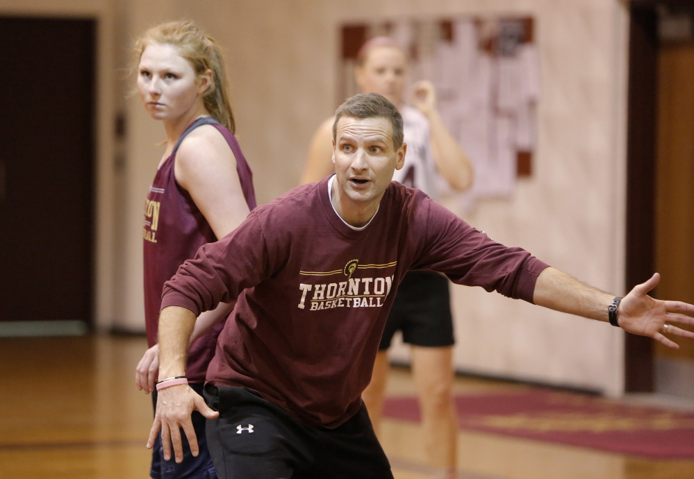 Thornton Academy Coach Eric Marston said one of the toughest things he’s done is tell his players his wife had cancer. But as his in-season family, they had to know.