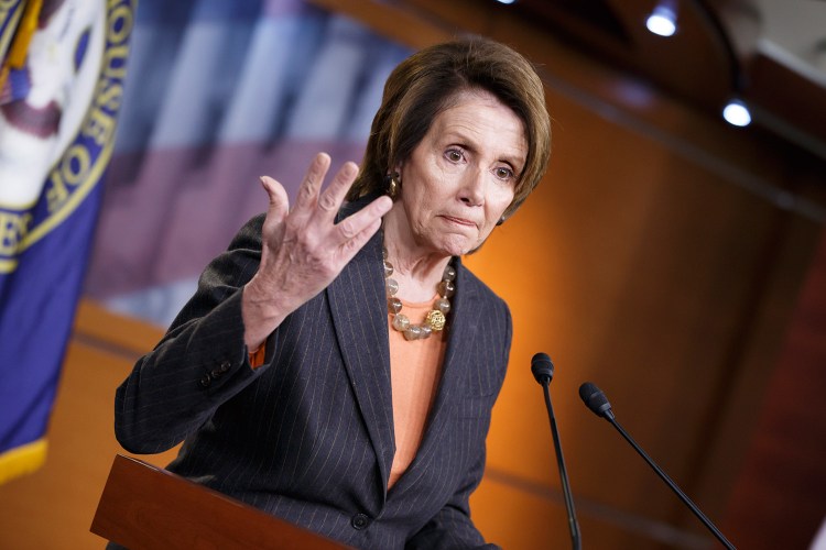 House Minority Leader Nancy Pelosi of California told Republicans "You have made a mess," as debate neared an end Friday and the House prepared to vote to fund the Homeland Security Department for three weeks.