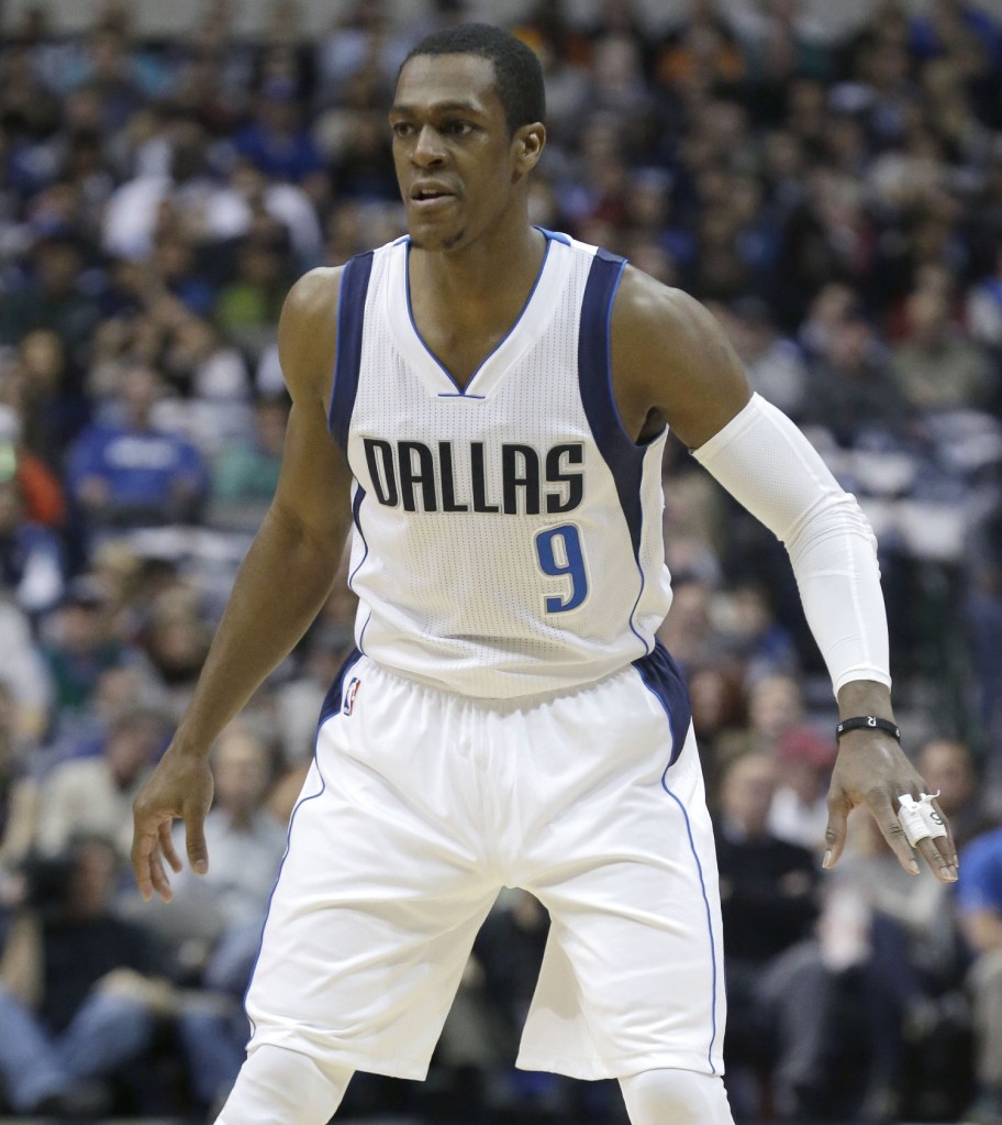 Dallas Mavericks guard Rajon Rondo was suspended for Wednesday’s night game in Atlanta for conduct detrimental to the team, after having a heated exchange with coach Rick Carlisle during Tuesday night's game.