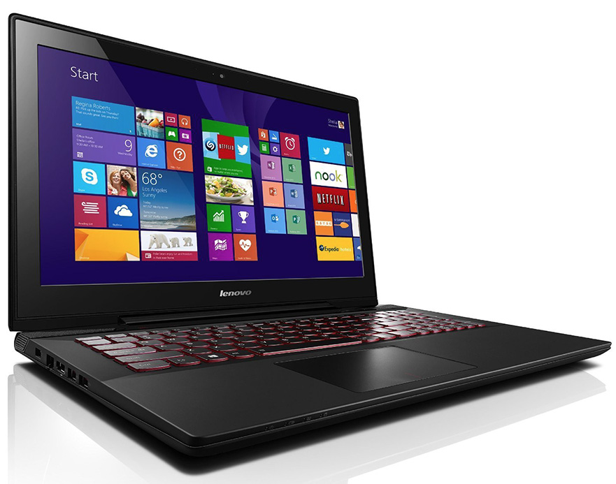 Lenovo's Y50 Touch 4K UHD laptop computer.