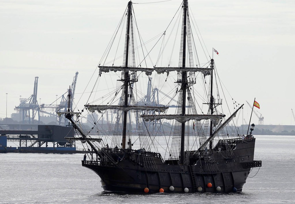 The El Galeon Andalucia, a tall ship from Spain seen entering Baltimore Harbor in September as part of the Star Spangled Banner's 200th anniversary, is due in Portland this summer for the city's first tall-ships festival in 15 years.