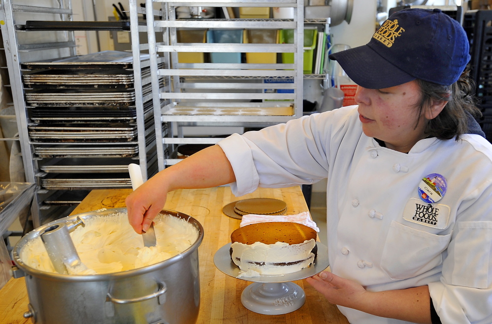 On the job: Cake decorator rises to any occasion