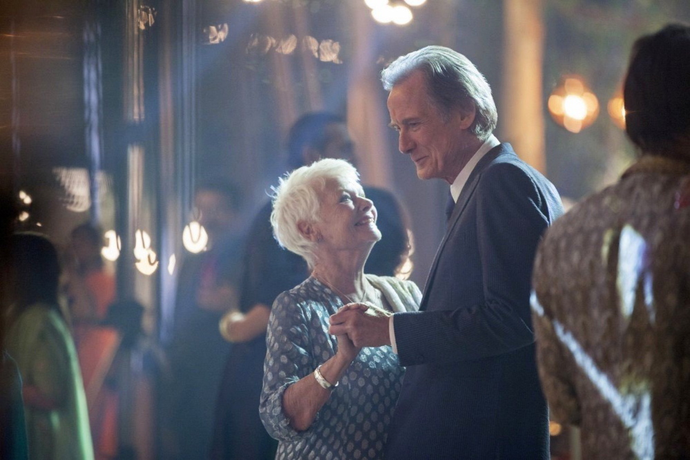 Judi Dench and Bill Nighy in “The Second Best Exotic Marigold Hotel.”