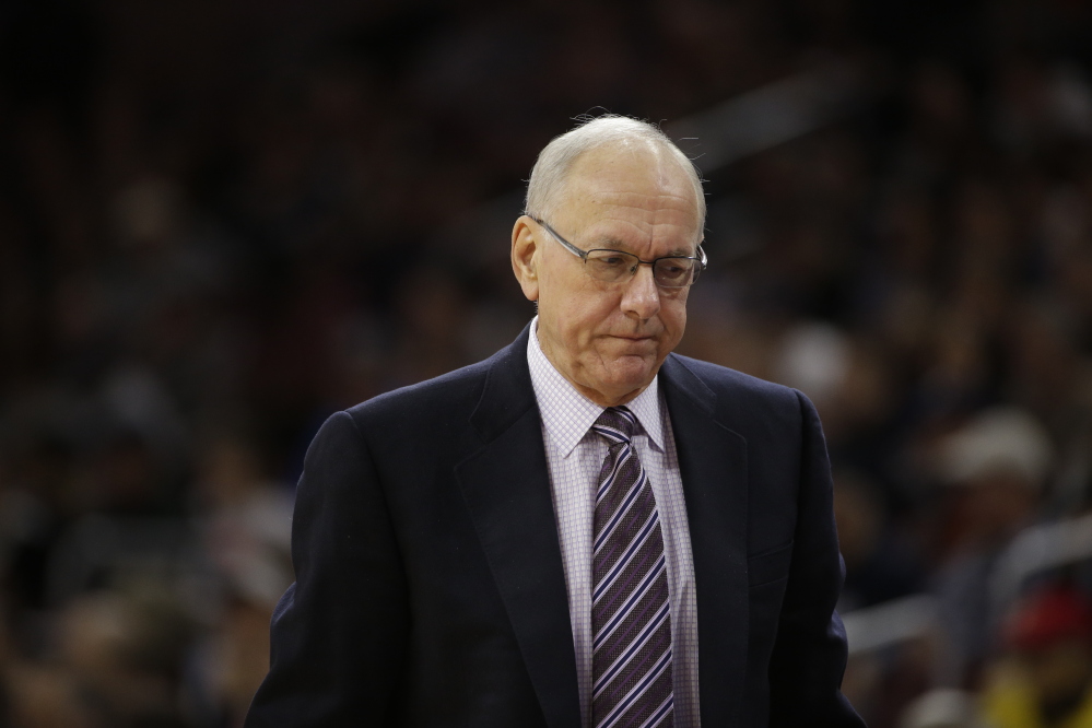 The NCAA found that Syracuse head basketball coach Jim Boeheim did not promote an atmosphere of compliance and failed to monitor the activities of those who reported to him.