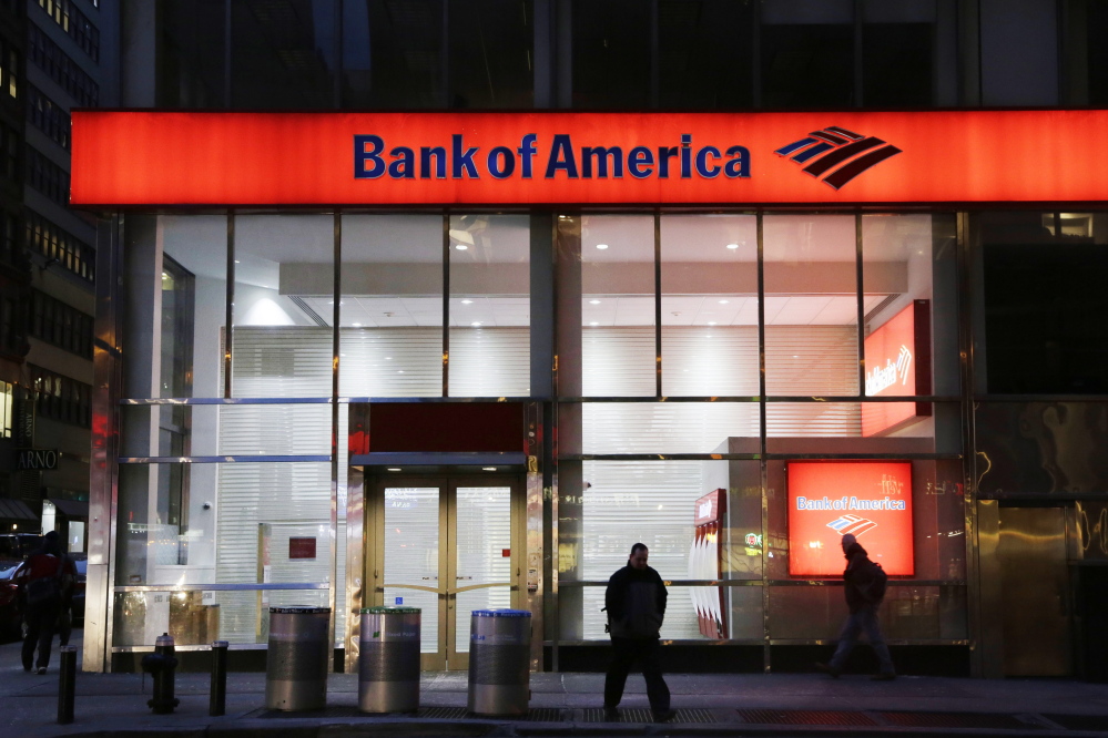 The Federal Reserve is ordering Bank of America to revise its plans for increasing dividends or buying back stock, saying there are gaps in its risk planning. The Associated Press