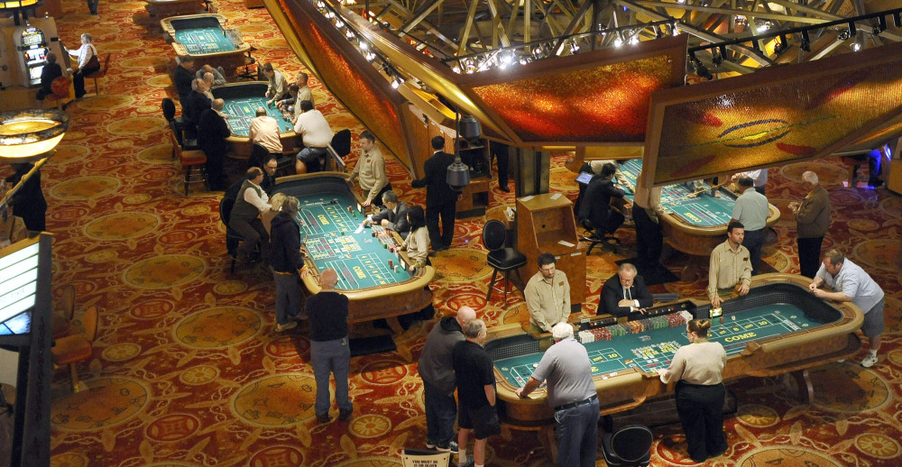 Mohegan Sun, above, and other gambling houses are making moves to shore up business as rivals prepare to enter the market. Meanwhile, an anti-casino activist says elected officials are failing “to understand that casinos are a lose-lose for all except the owners.”