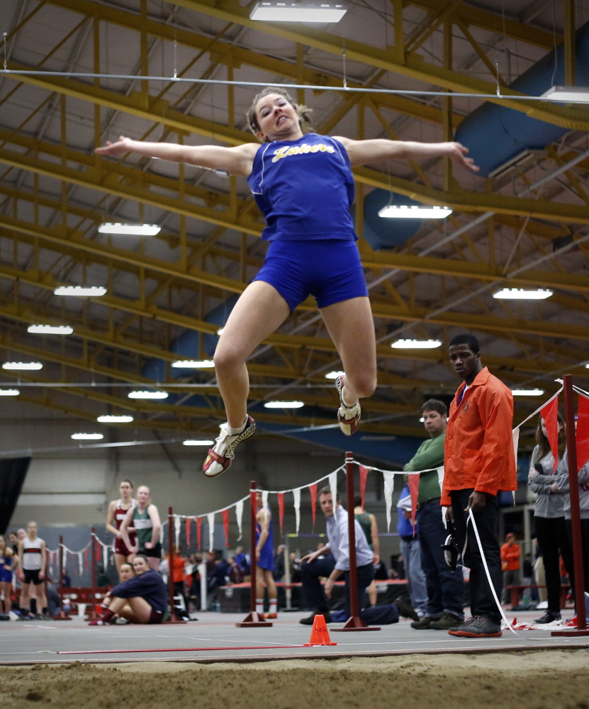All eyes around the state were on Kate Hall of Lake Region this season as she reached new heights not only in Maine but as a national champion in the long jump.