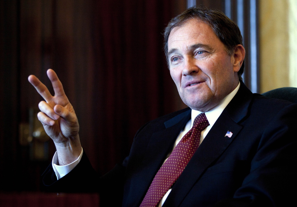 Utah Gov. Gary Herbert says he is considering signing a bill to allow firing squad executions because the state needs a fallback execution method.