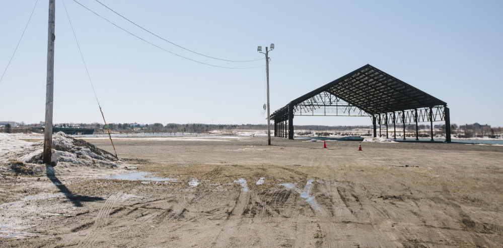 Thompson’s Point, a 30-acre site along the Fore River that’s in the midst of development for mixed uses, offers an outdoor music venue that will hold about 5,000 people for now.