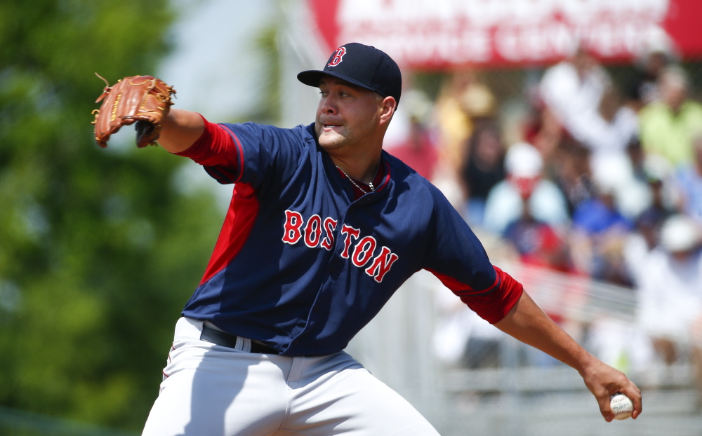 Brian Johnson got a surprise start for the Red Sox on Tuesday against the Marlins, and he responded by allowing just one run in 3 innings at Jupiter, Fla.