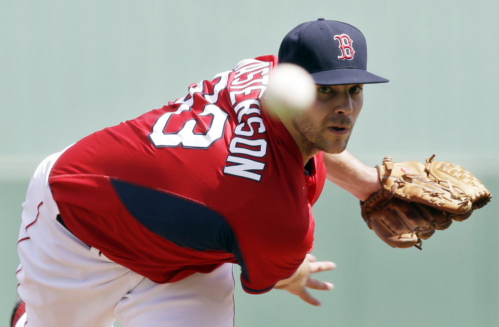 Justin Masterson went through an injury-plagued season last year with the St. Louis Cardinals and failed to even make the postseason roster. So he signed a one-year deal with the Red Sox and is pleased his body is responding in spring training as opening day creeps closer.