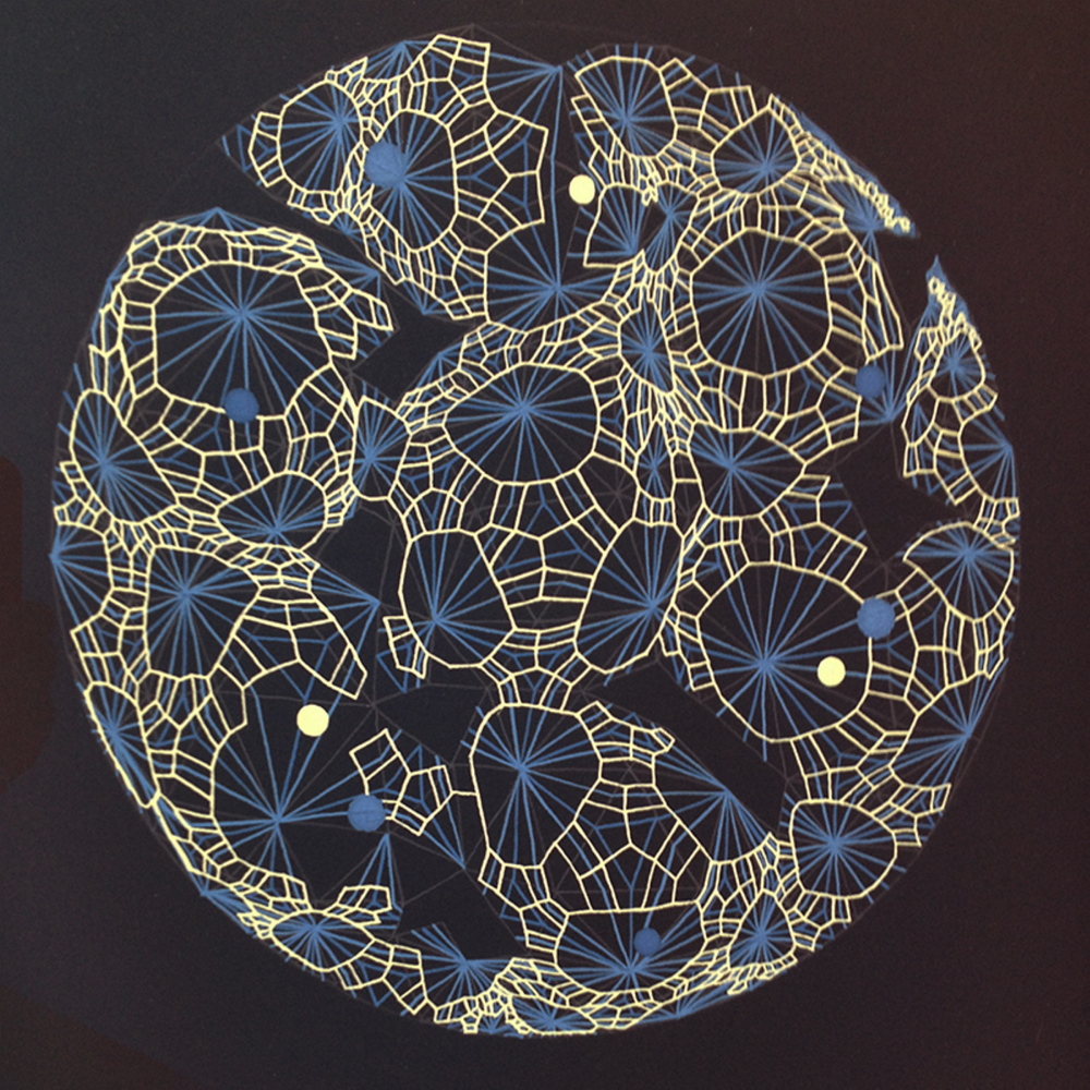 "Accretion Disc #98" by Clint Fulkerson