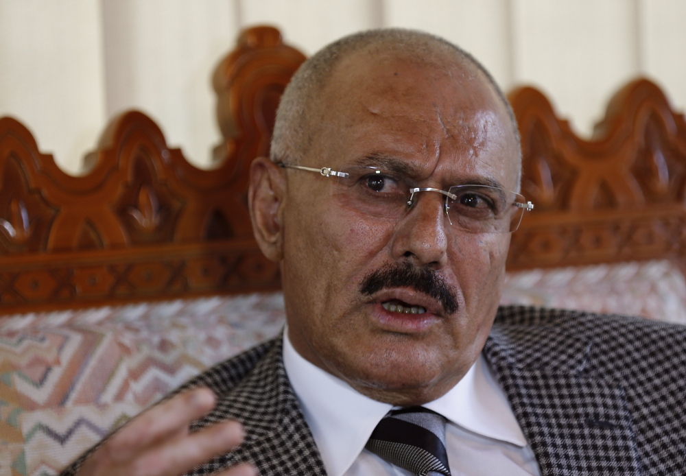 Ali Abdullah Saleh, Yemen’s former president, announces a ‘peace initiative’ and seeks U.N.-sponsored peace talks.