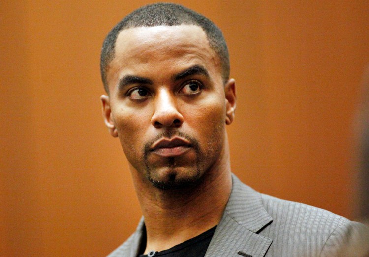 Former NFL safety Darren Sharper appears in Los Angeles Superior Court in Los Angeles in this Feb. 20, 2014, photo. Rape charges were filed in Los Angeles on Friday, The Associated Press / Los Angeles Times