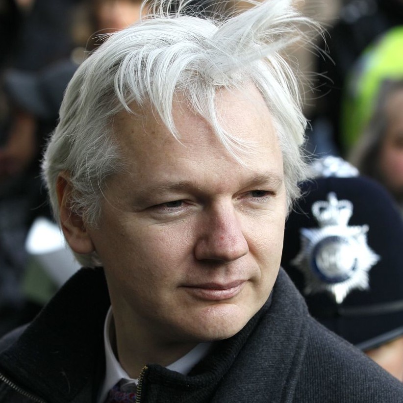 Julian Assange arrives at the Supreme Court in London in this  Feb. 1, 2012, photo. He has since  taken refuge at the Ecuadorean Embassy. The Associated Press
