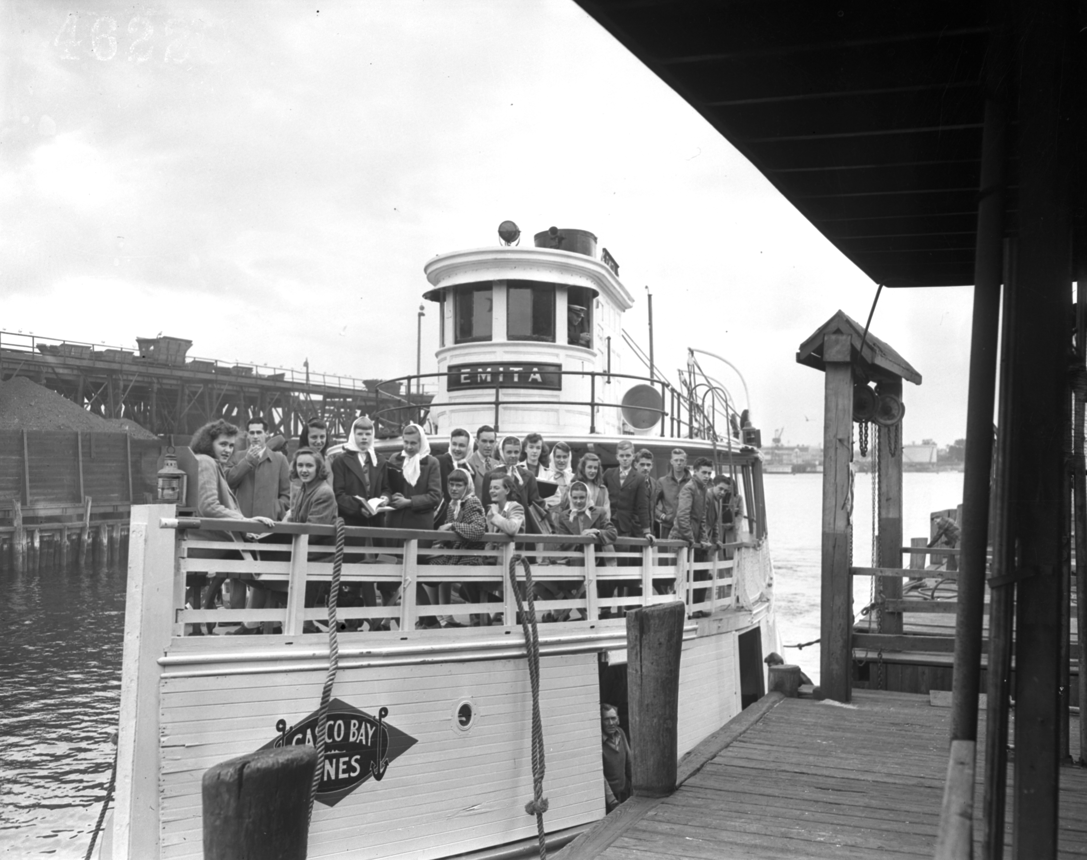 Flashback Casco Bay Lines Emita, 1946