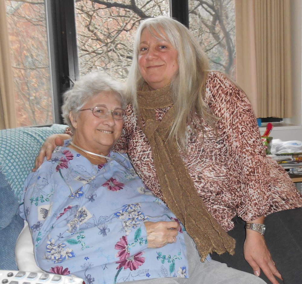 Joan Worrey, left,  with her daughter Linda Wooten, loved music, dancing and large get-togethers of the family.