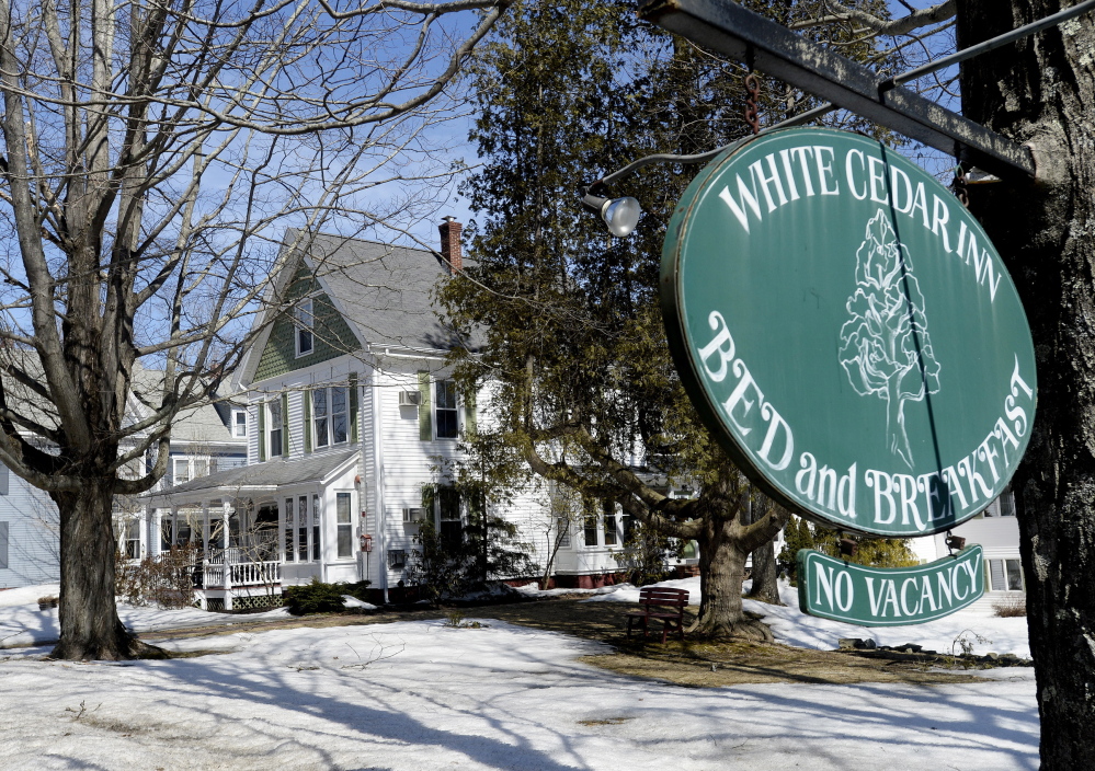 A co-owner of the White Cedar Inn bed-and- breakfast in Freeport says entire communities can be affected by short-term home rentals.