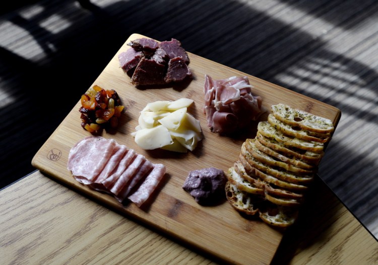 The charcuterie plate at Marché Kitchen and Wine Bar.