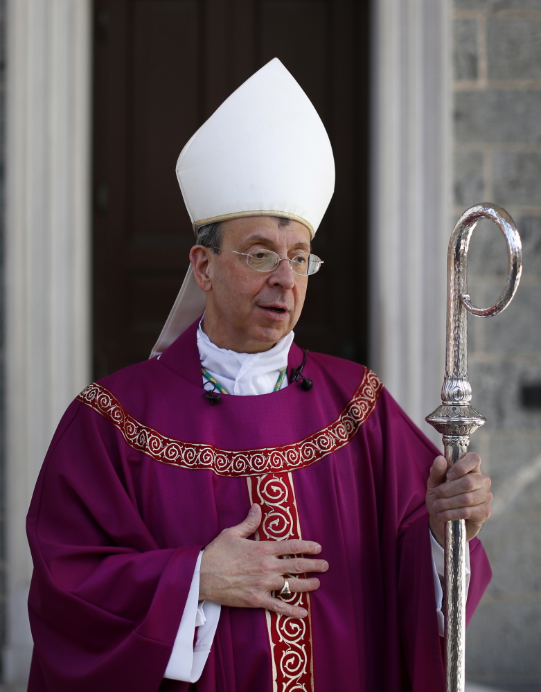 Archbishop William Lori of Baltimore is among church leaders vowing to push for faith exemptions.