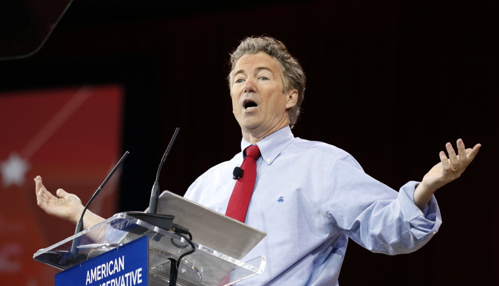 Pressed in an interview Wednesday about exceptions to abortions, Kentucky Sen. Rand Paul said “I gave you about a five-minute answer. Put in my five-minute answer.”