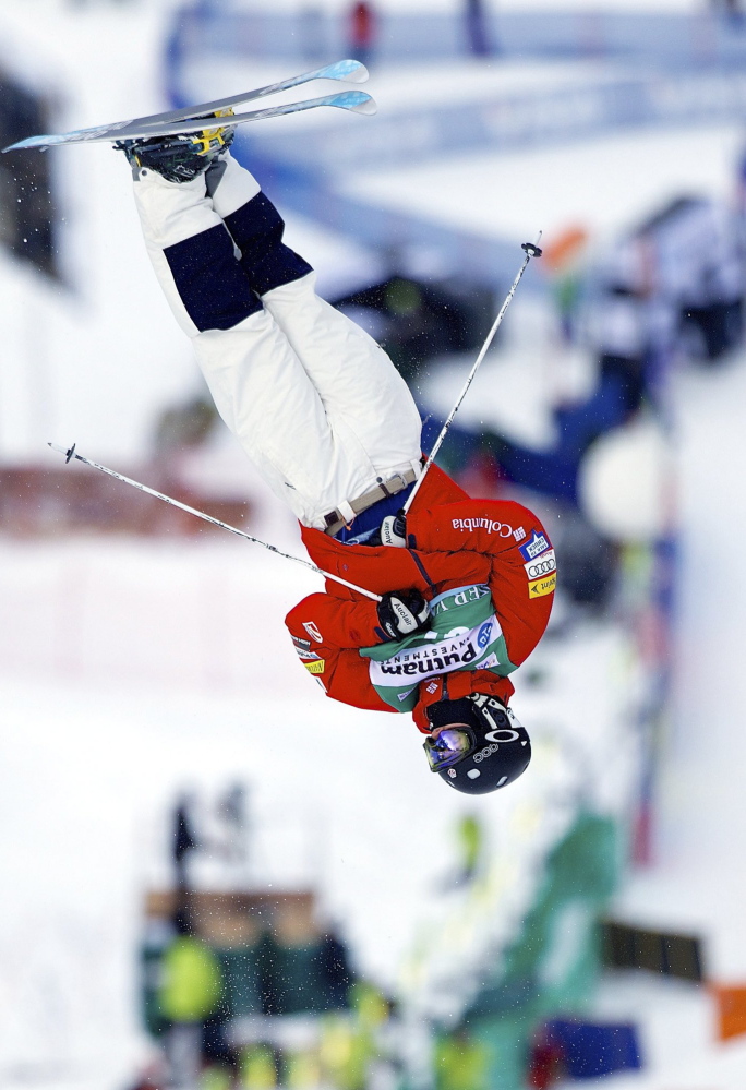 Troy Murphy of Bethel has established a reputation for attempting difficult jumps, and his ability to land those moves helped him win the moguls event at the U.S. freestyle championships in March.