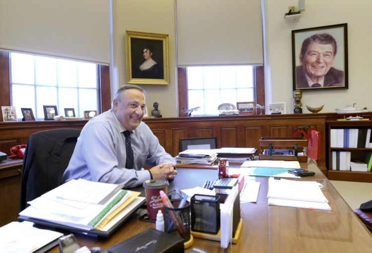 Political observers say Gov. Paul LePage, in his office at the State House in Augusta, isn’t the first chief executive in Maine to push the limits of his power; he just isn’t discreet about it. People might not always like what he stands for, said University of Maine at Farmington political science professor Jim Melcher, but they “really aren’t wondering what he stands for.”