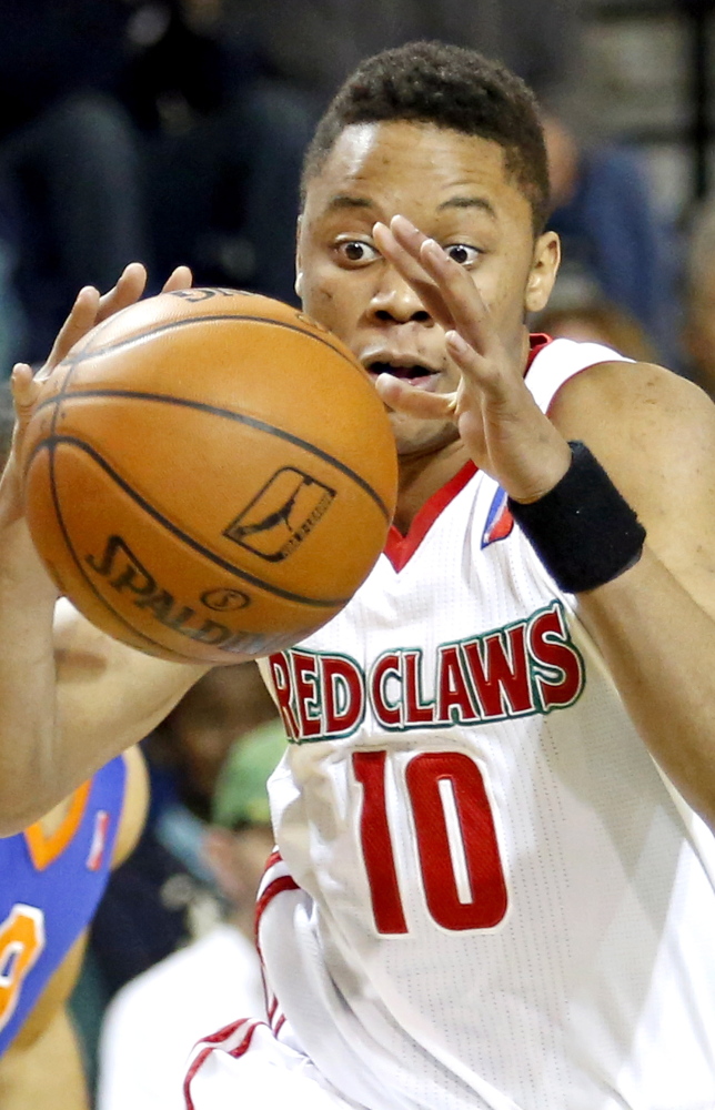 Tim Frazier might have helped the Red Claws in the playoffs, but he was signed by the NBA Portland Trail Blazers with three games left in the Red Claws’ regular season.